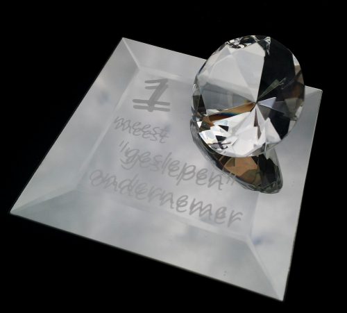 Diamant (klein) van kristal - Afbeelding 5