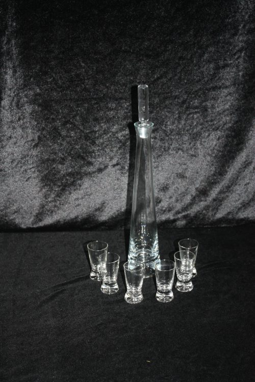 Karaf set "6 glazen"