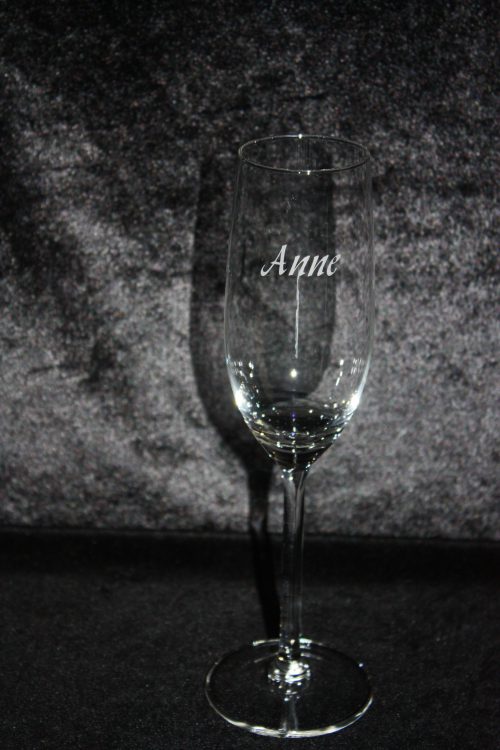 Champagneglas "Classic" incl. gravure