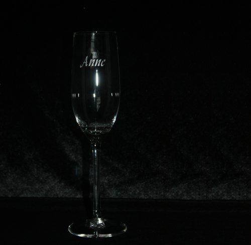 Champagneglas "Classic" incl. gravure - Afbeelding 3