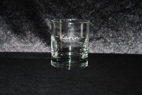 Drinkglas "rond" + gravure - Afbeelding 4