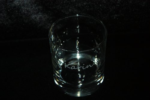 Drinkglas "rond" + gravure - Afbeelding 3