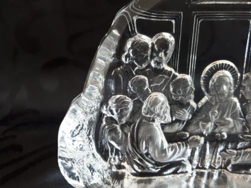 Het laatste avondmaal in een brok kristal - Afbeelding 3