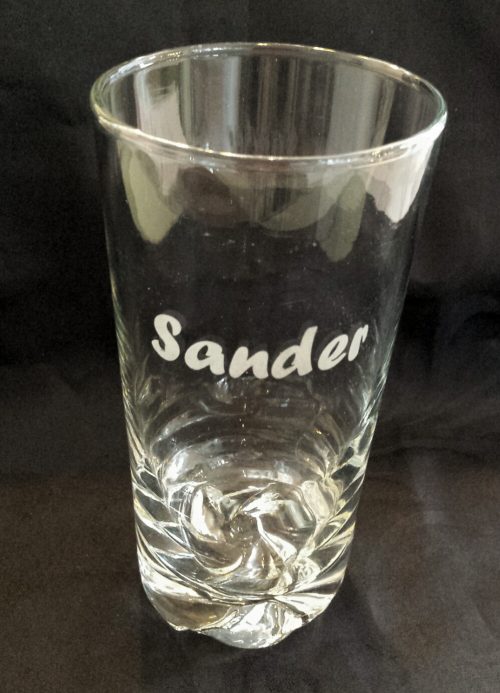 Longdrinkglas met jouw eigen naam