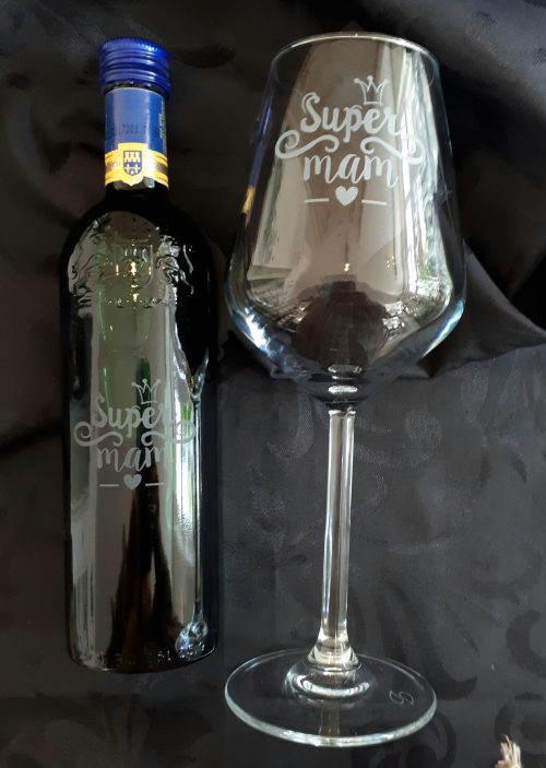 Wijnglas Super Mam - Afbeelding 2