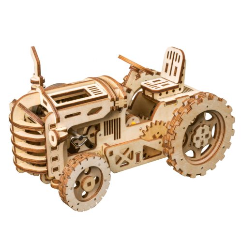 3D houten puzzel tractor