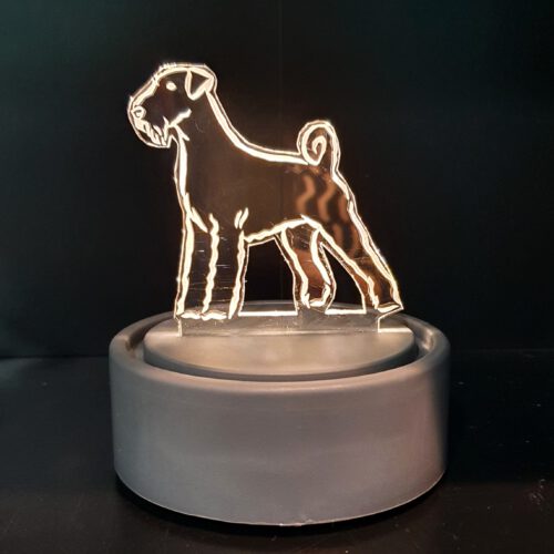 led-lampje-airedaleterrier