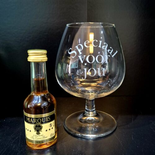 speciaal voor jou cognacglas
