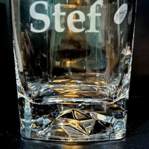 Robuust whiskyglas met naam gegraveerd - Afbeelding 3
