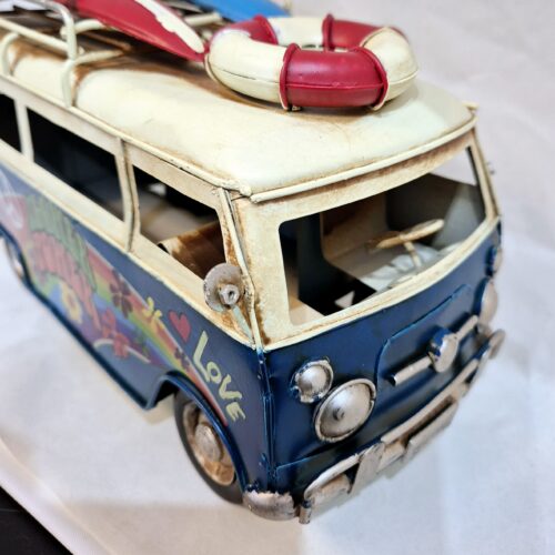 VW bus flower power